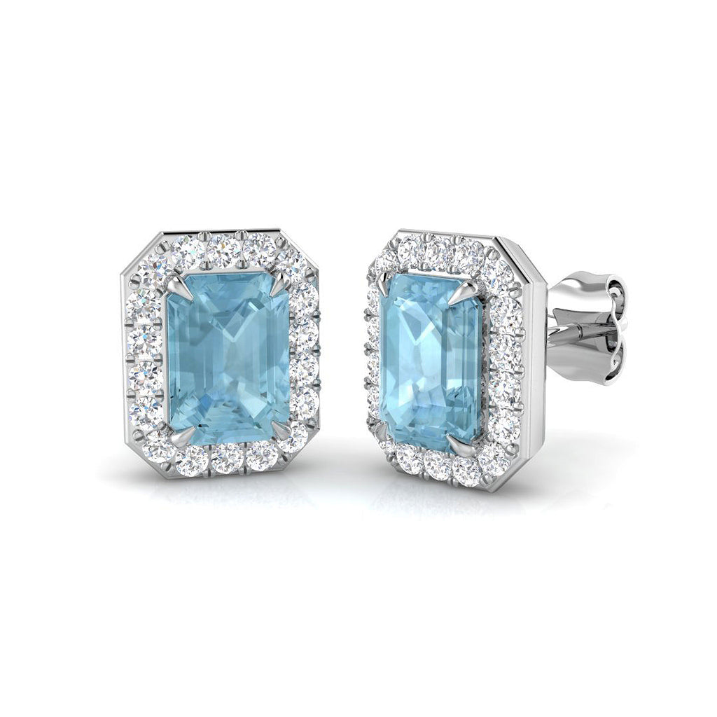 SE4891 — Earrings - 9k White Gold