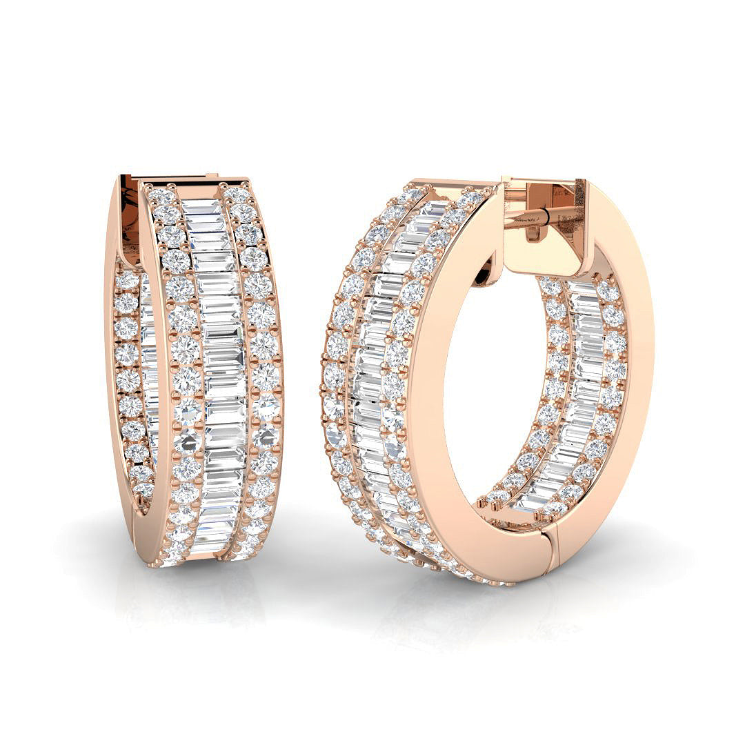 SE4895A — Earrings - 9k Rose Gold
