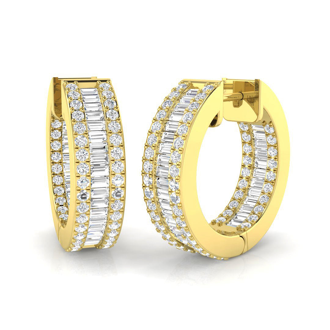 SE4895A — Earrings - 9k Yellow Gold