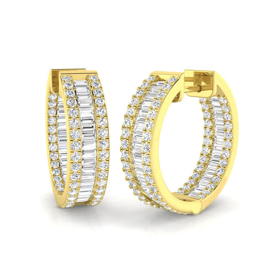 SE4895 — Earrings - 9k Yellow Gold