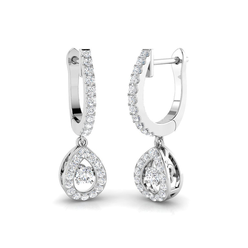 SE4897 — Earrings - 9k White Gold