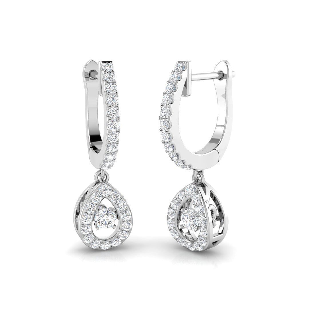 SE4897 — Earrings - 9k White Gold