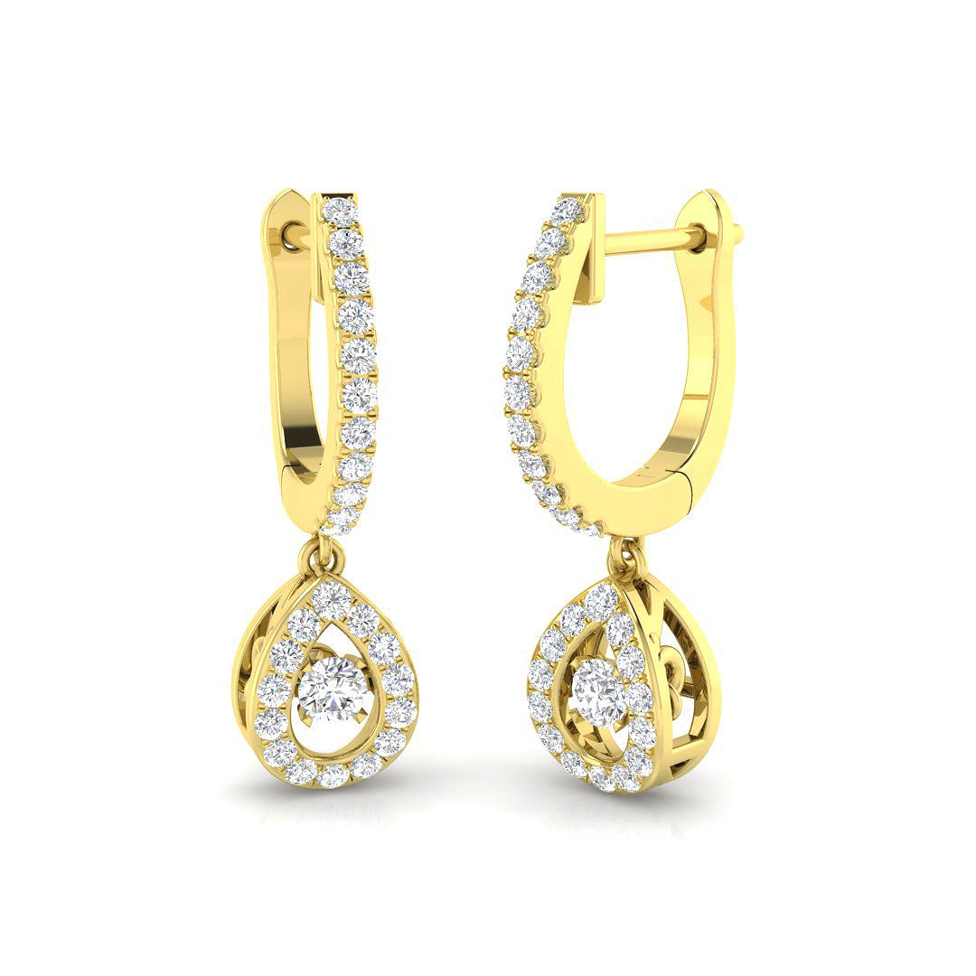 SE4897 — Earrings - 9k Yellow Gold