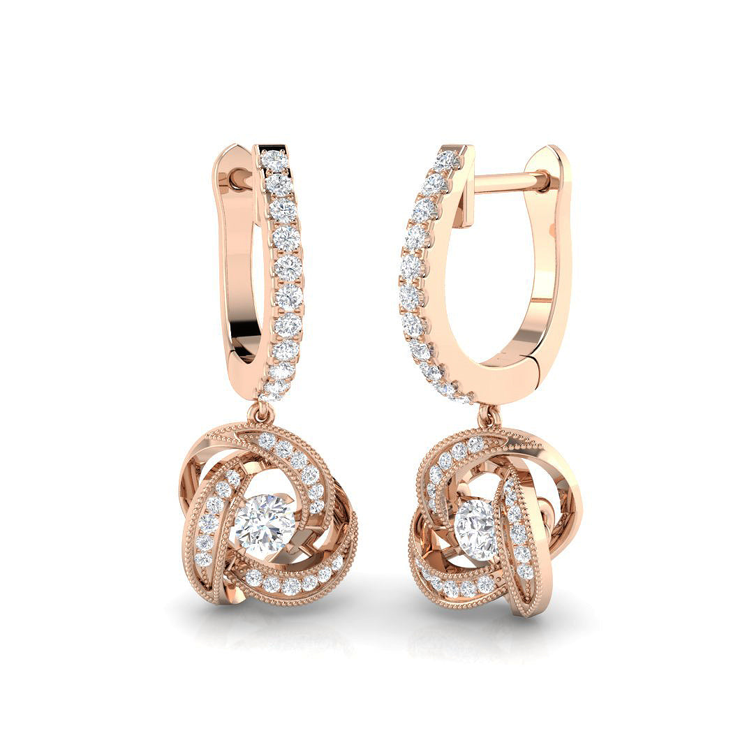 SE4898 — Earrings - 9k Rose Gold