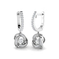 SE4898 — Earrings - 9k White Gold