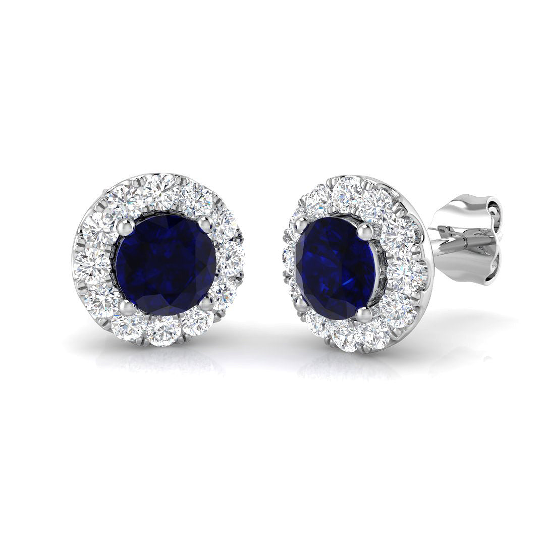 SE4905 — Earrings - 9k White Gold