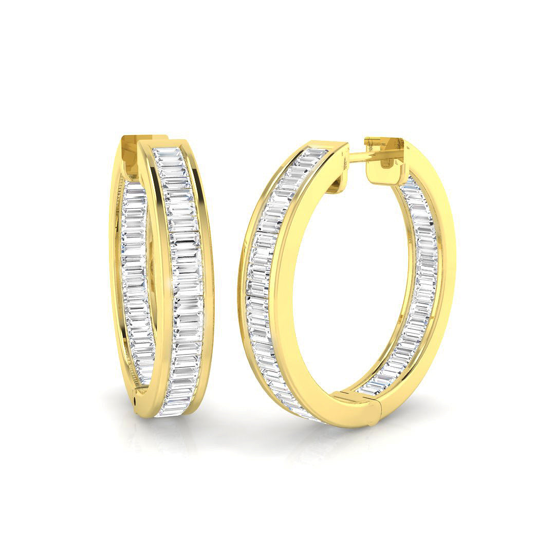 SE4908 — Earrings - 9k Yellow Gold