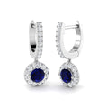 SE4910 — Earrings - 9k White Gold