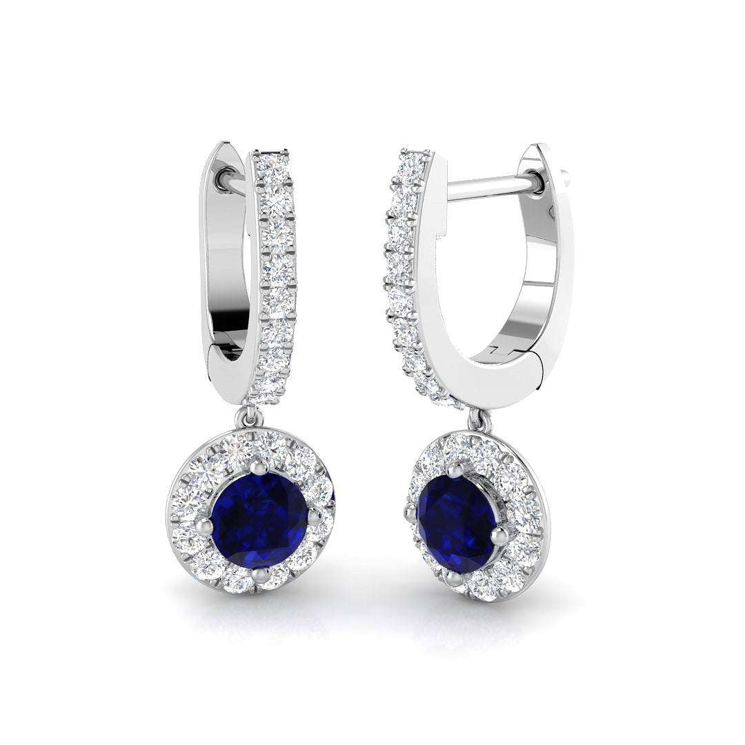 SE4910 — Earrings - 9k White Gold