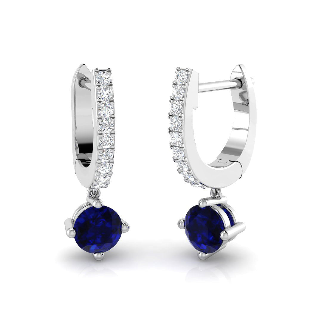 SE4911 — Earrings - 9k White Gold
