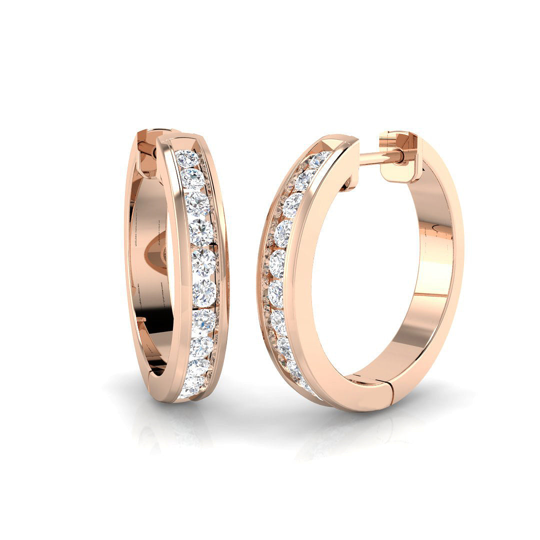 SE4914 — Earrings - 9k Rose Gold
