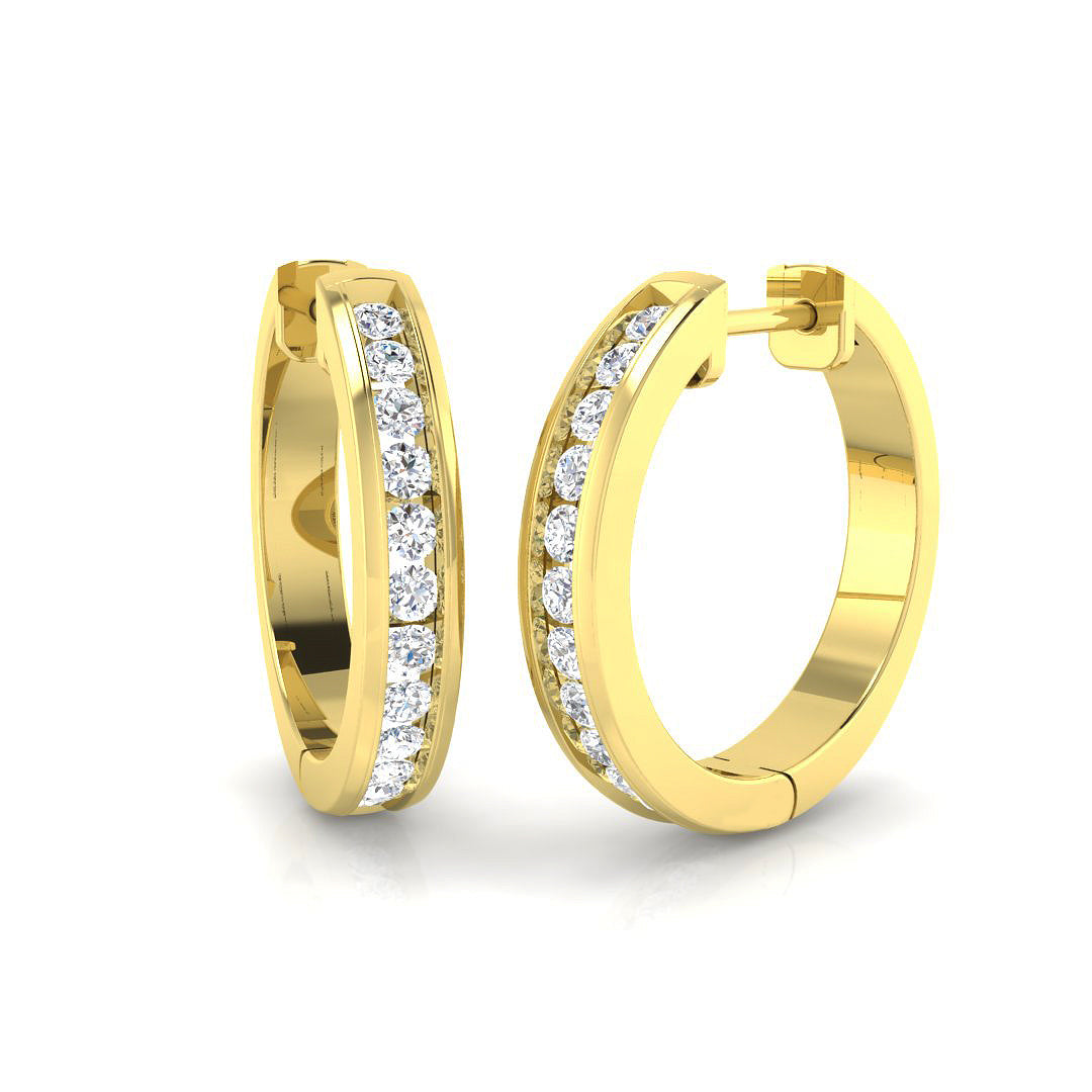 SE4914 — Earrings - 9k Yellow Gold