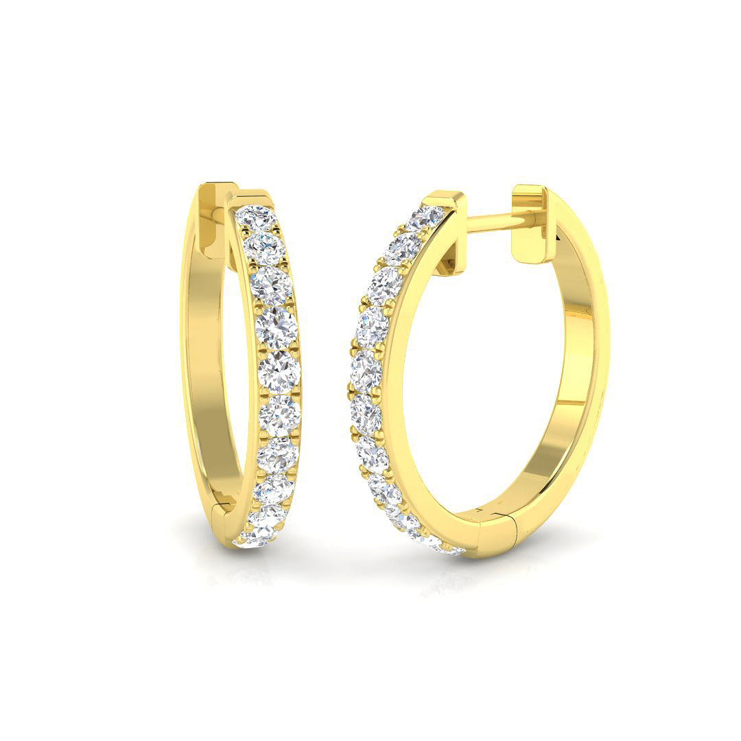 SE4915 — Earrings - 9k Yellow Gold