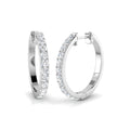 SE4916 — Earrings - 9k White Gold