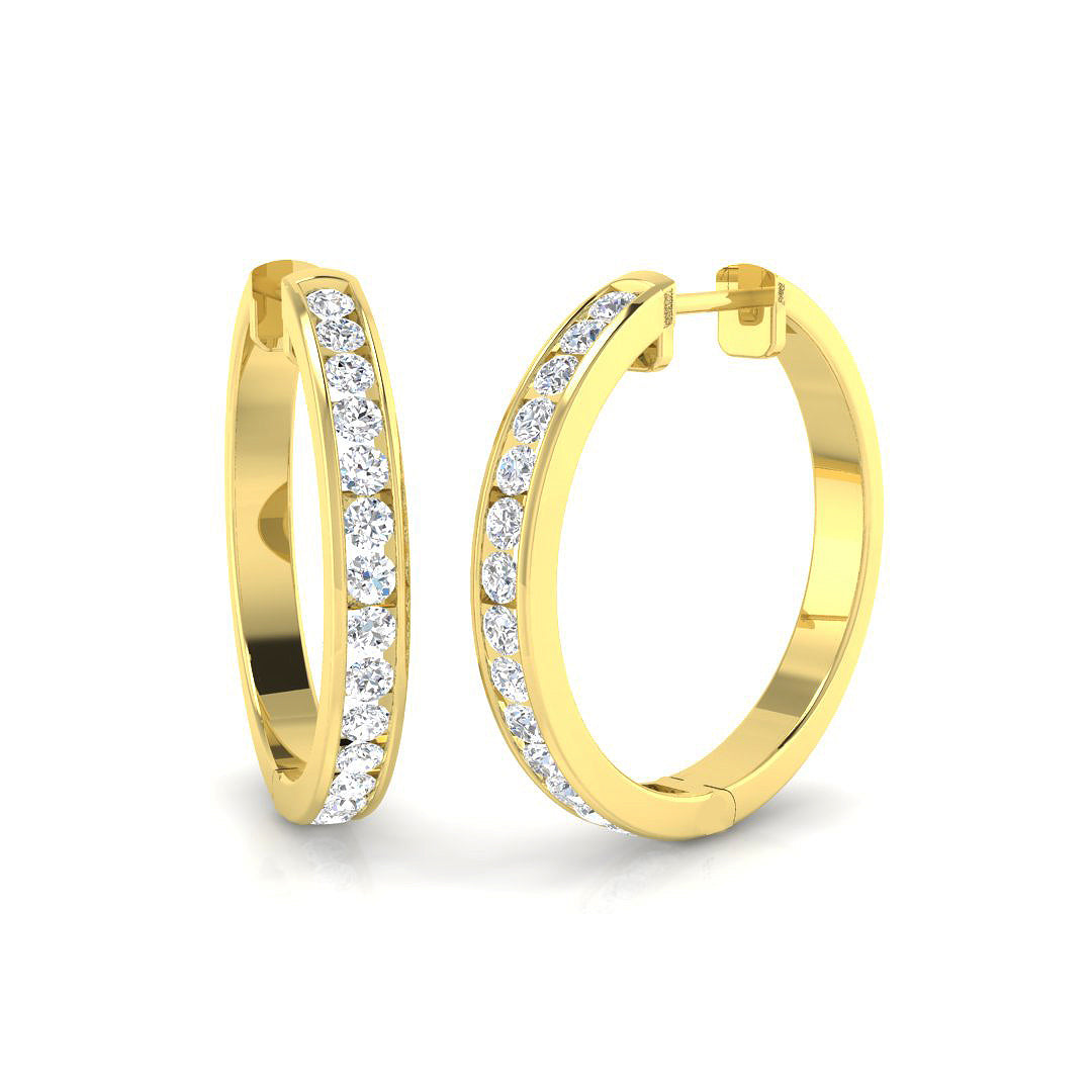 SE4918 — Earrings - 9k Yellow Gold