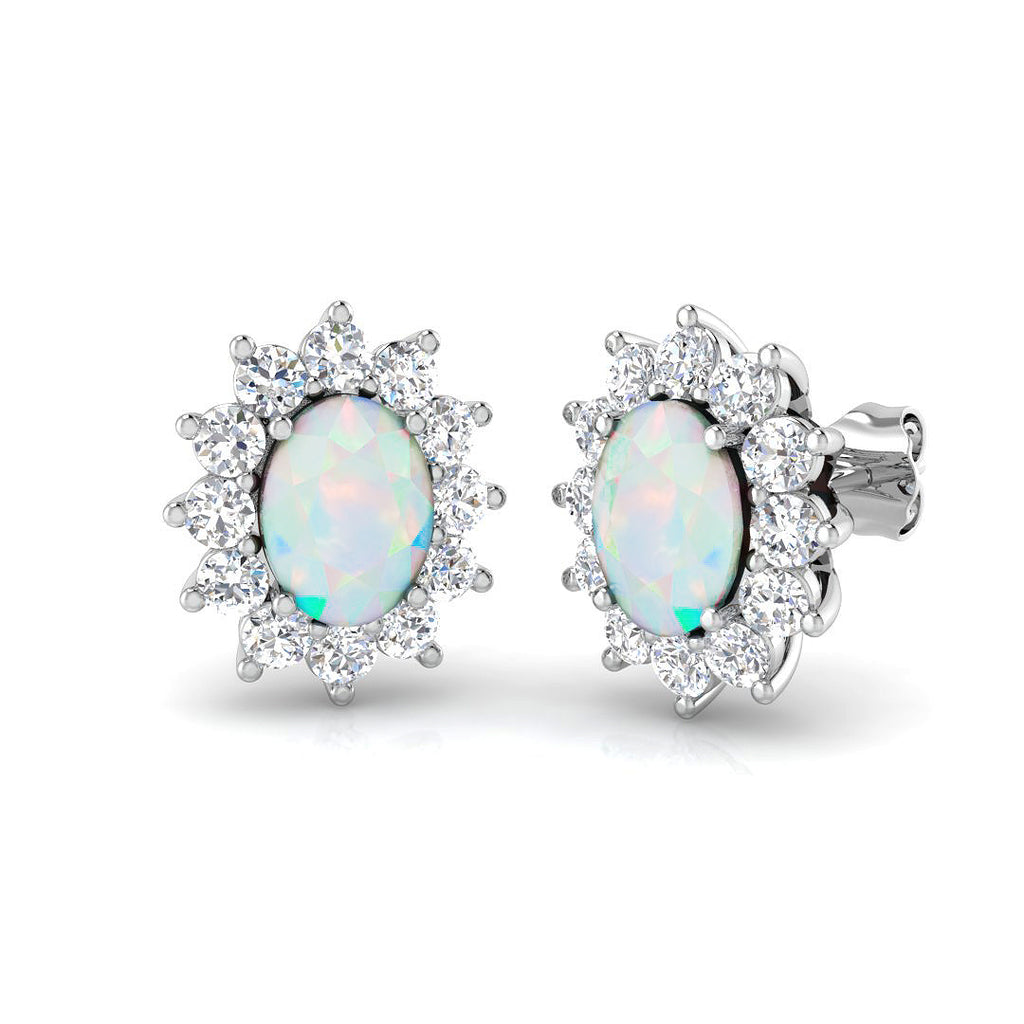 SE4919 — Earrings - 9k White Gold