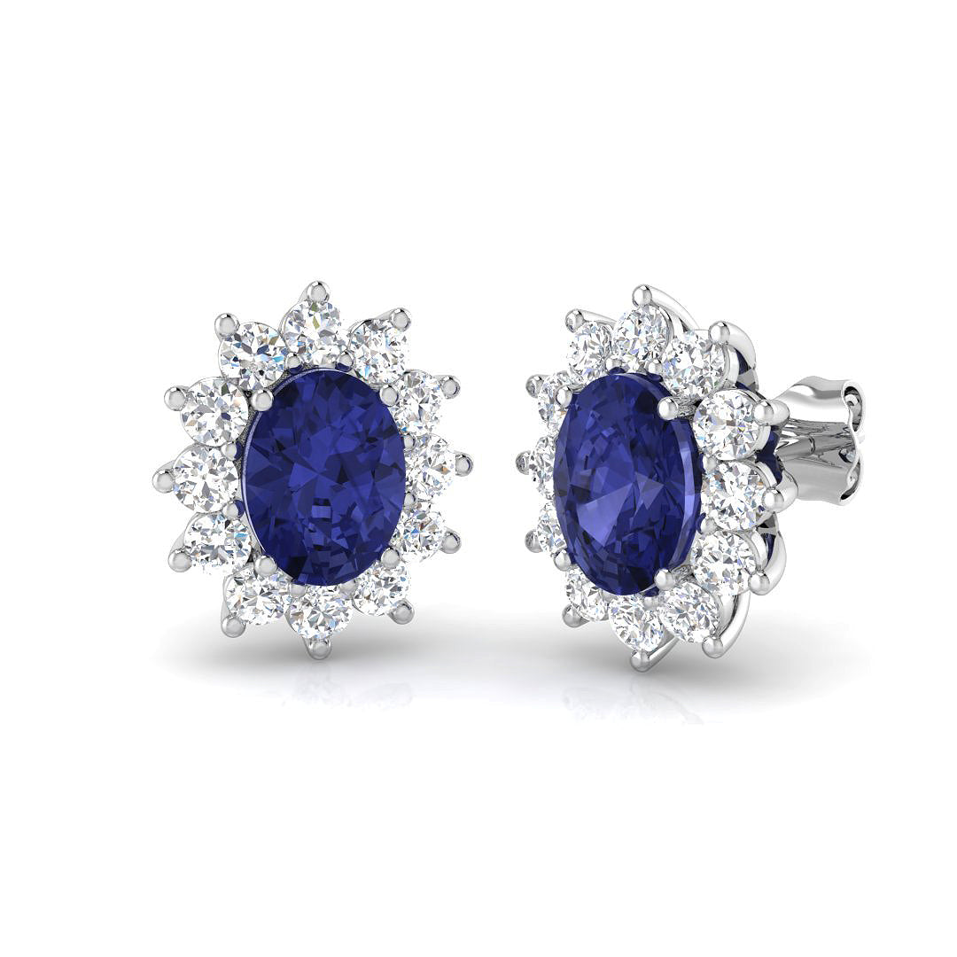 SE4919 — Earrings - 9k White Gold