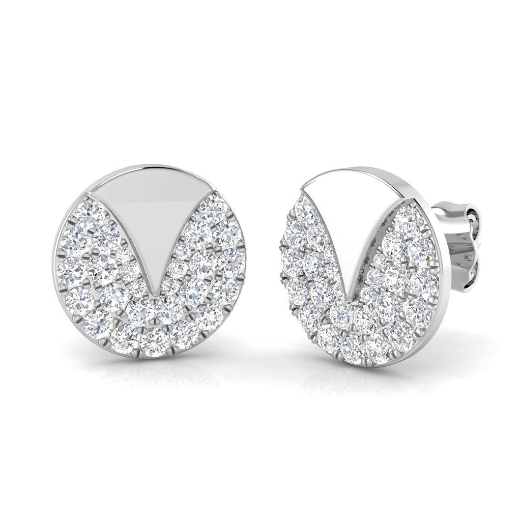 SE4920 — Earrings - 9k White Gold