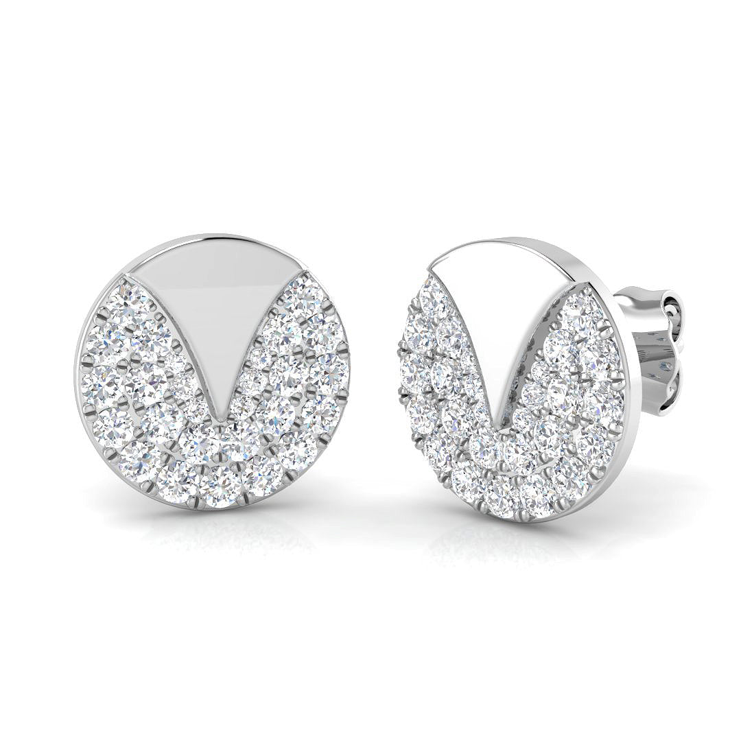 SE4920 — Earrings - 9k White Gold