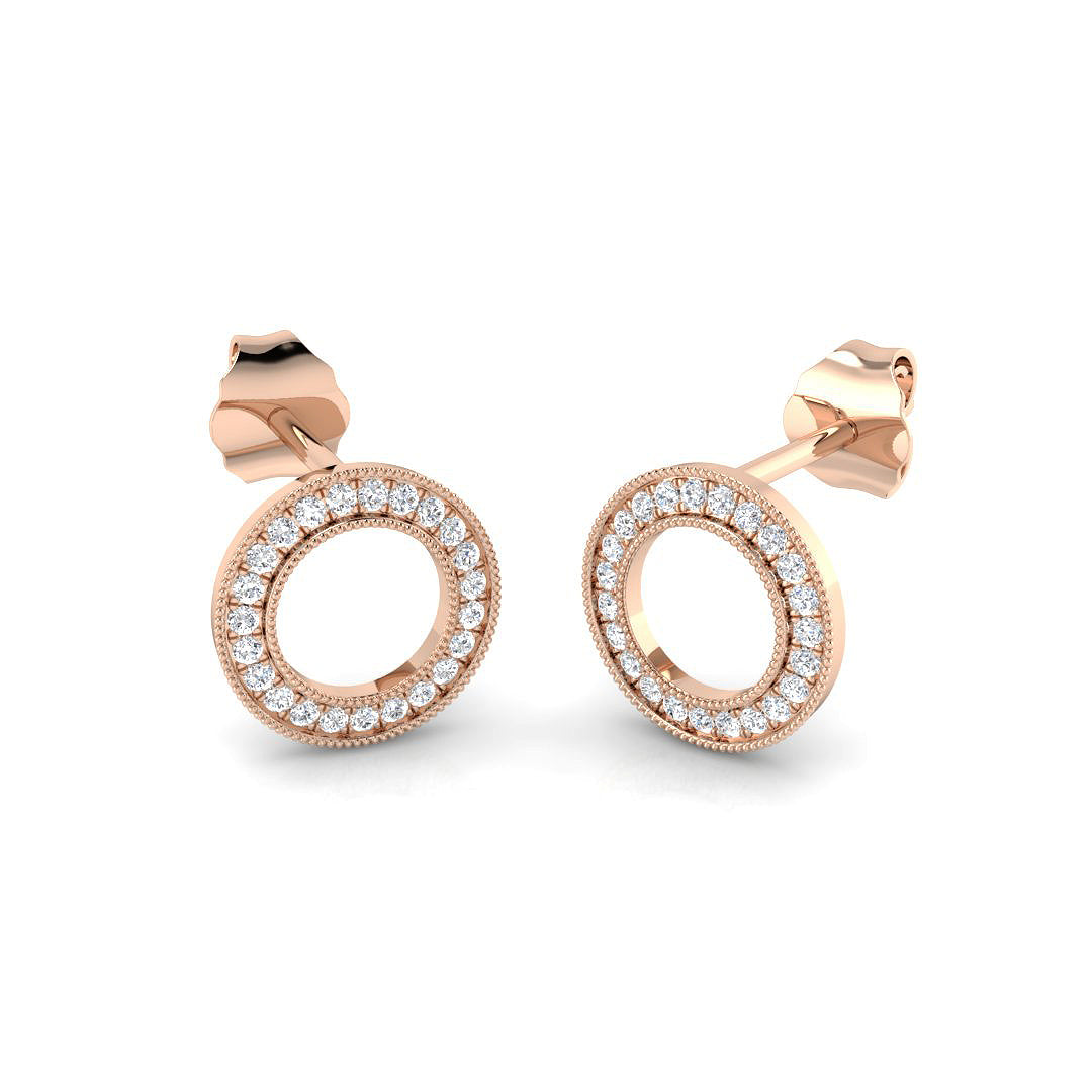 SE4922 — Earrings - 9k Rose Gold