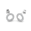 SE4922 — Earrings - 9k White Gold