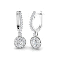 SE4924 — Earrings - 9k White Gold