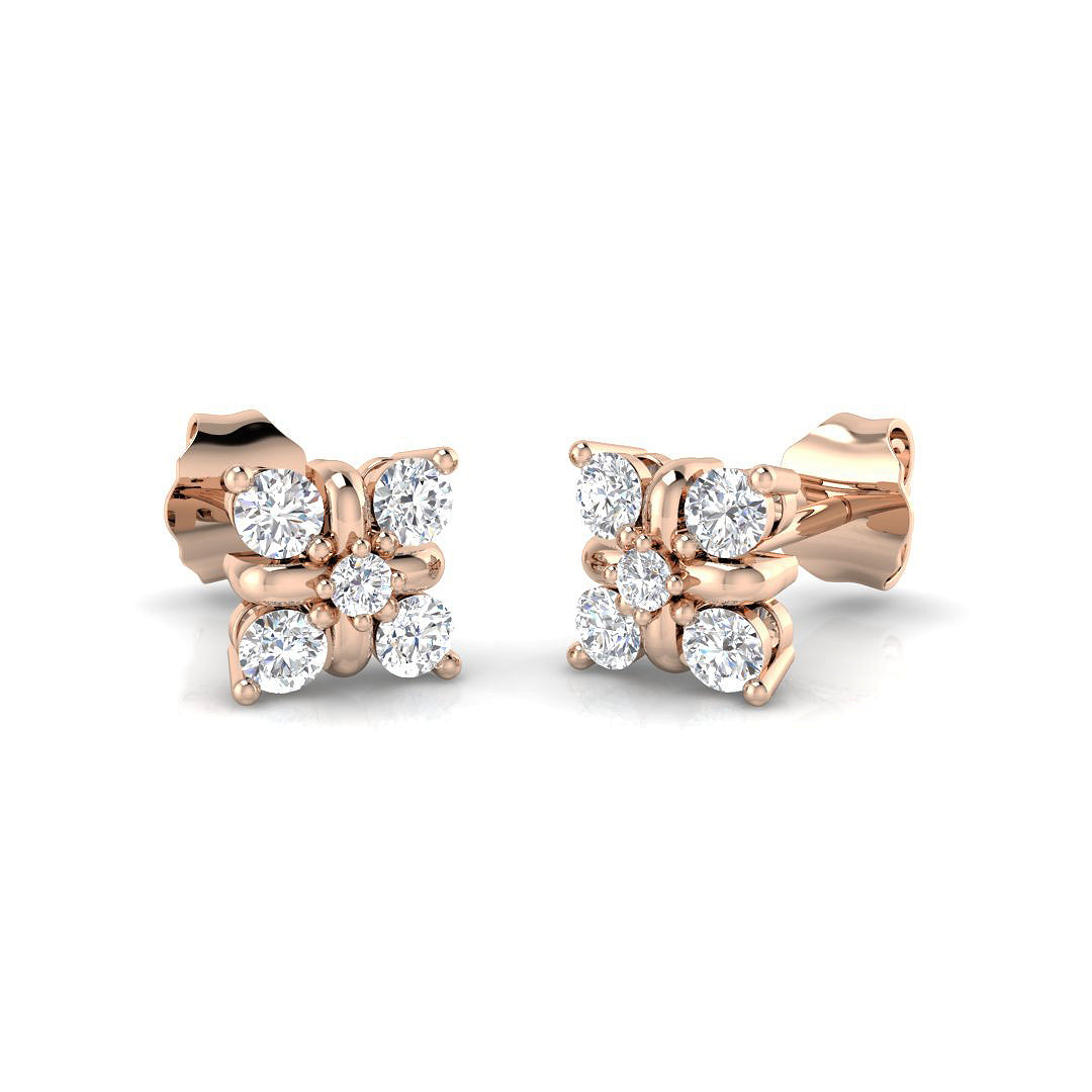 SE4925 — Earrings - 9k Rose Gold