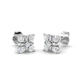 SE4925 — Earrings - 9k White Gold