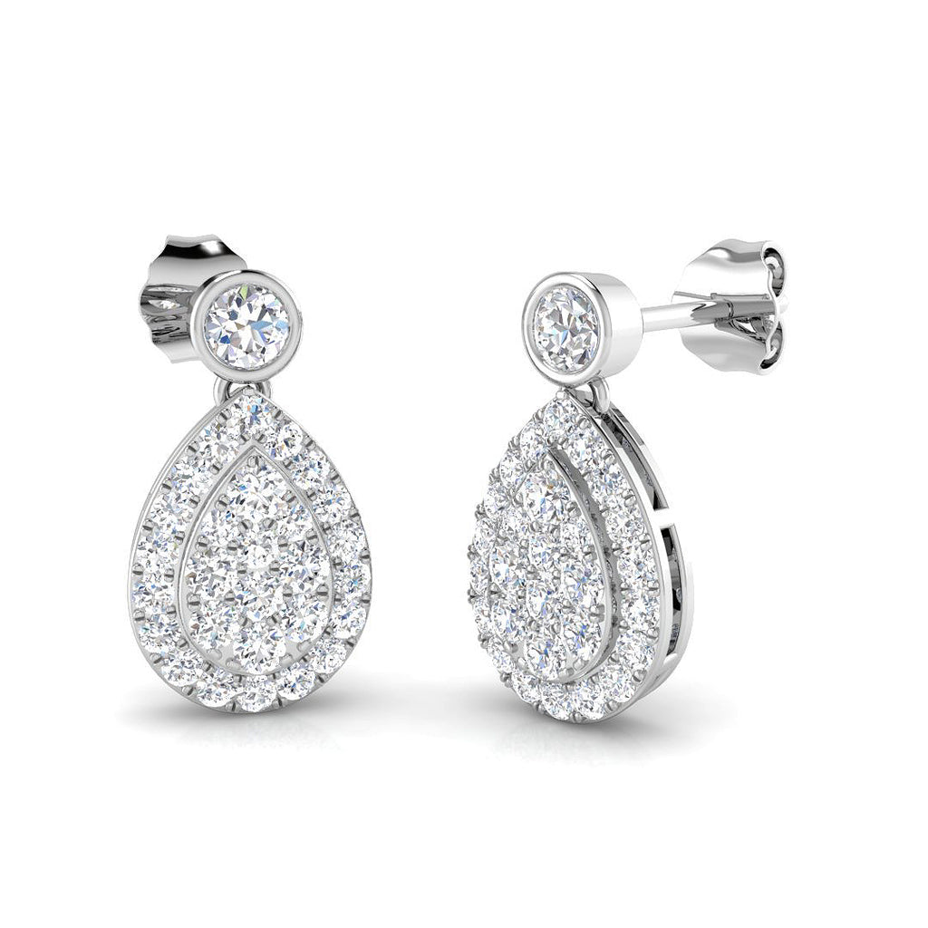 SE4926 — Earrings - 9k White Gold