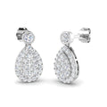 SE4926 — Earrings - 9k White Gold