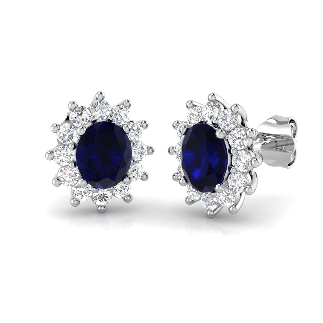 SE4928 — Earrings - 9k White Gold