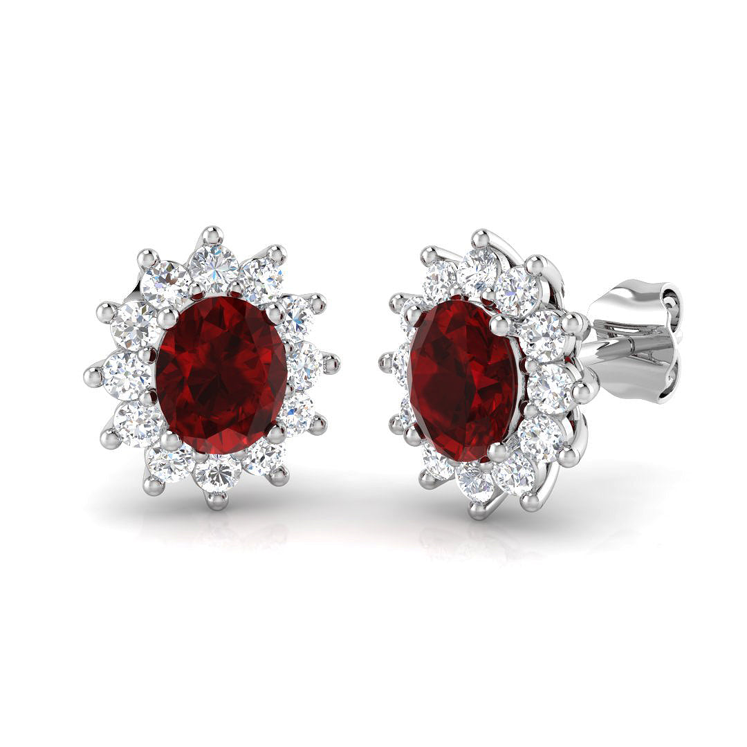SE4928 — Earrings - 18k White Gold