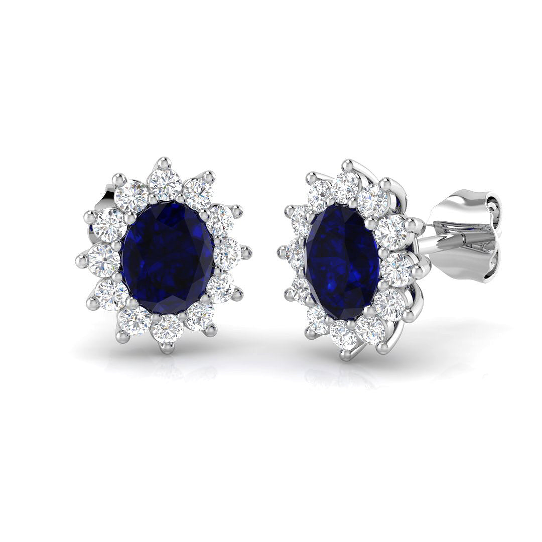 SE4931 — Earrings - 9k White Gold