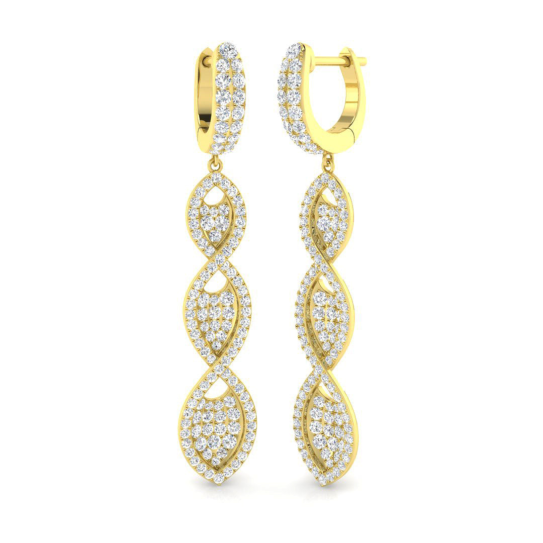 SE4937 — Earrings - 9k Yellow Gold