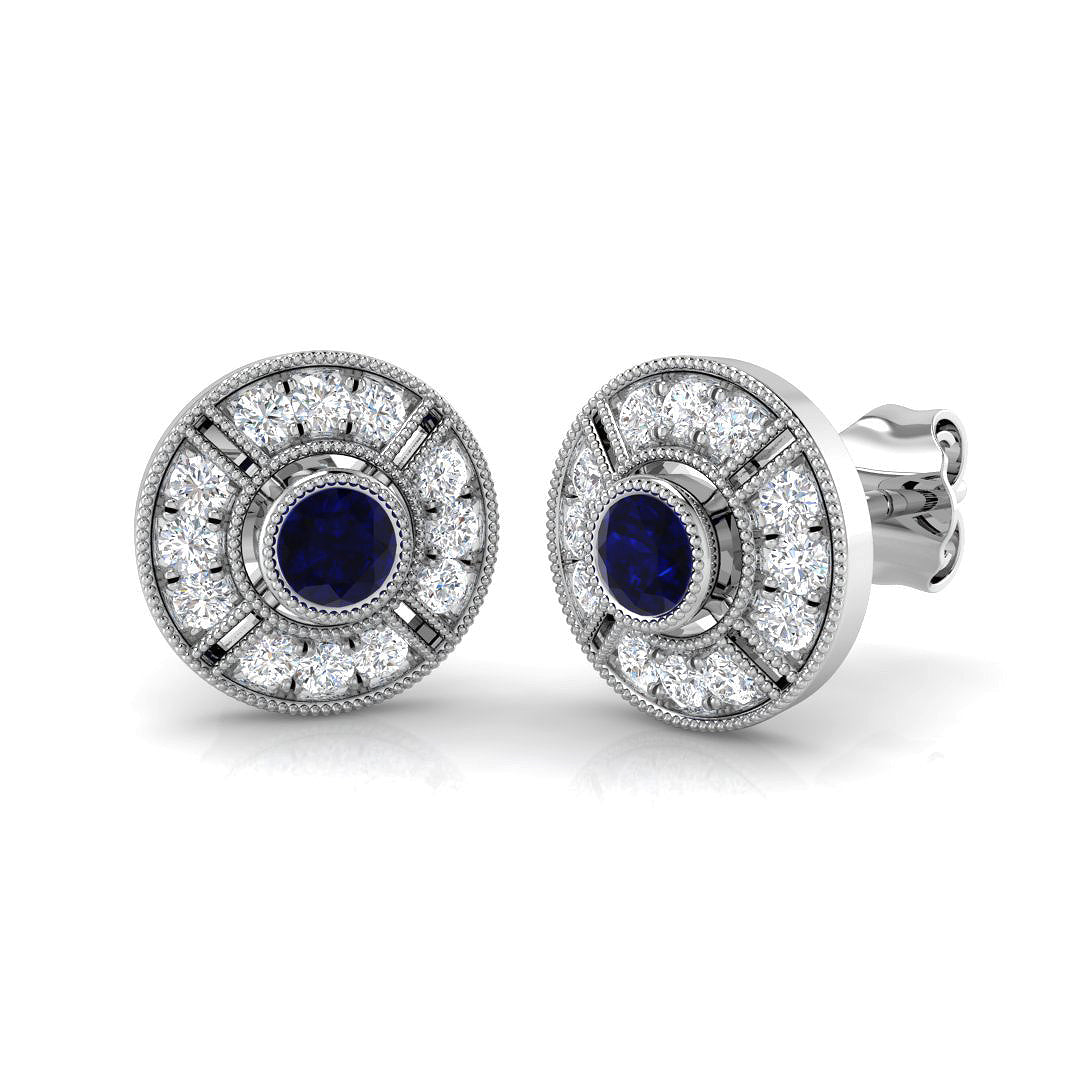 SE4950 — Earrings - 9k White Gold