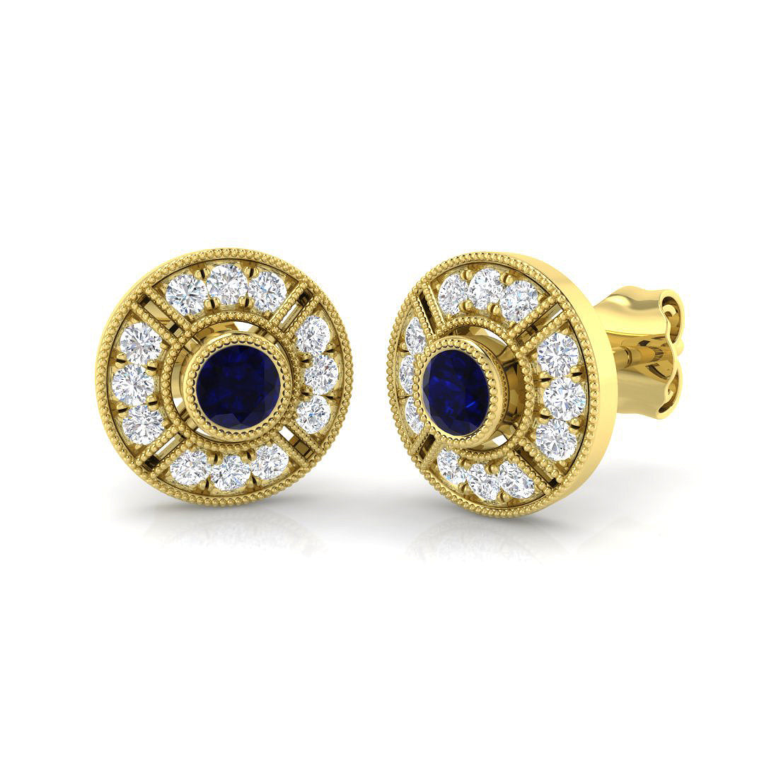 SE4950 — Earrings - 9k Yellow Gold
