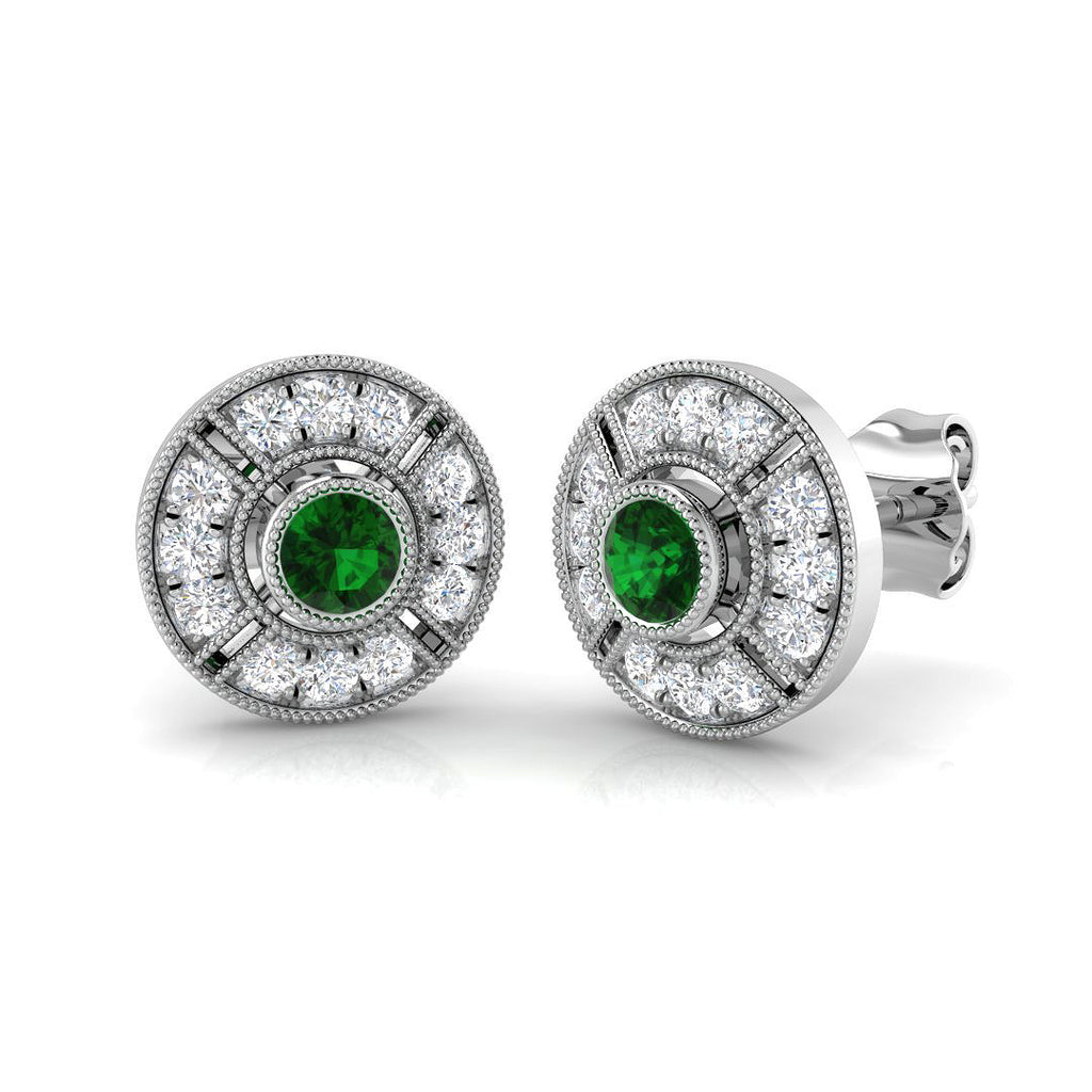 SE4950 — Earrings - 9k White Gold