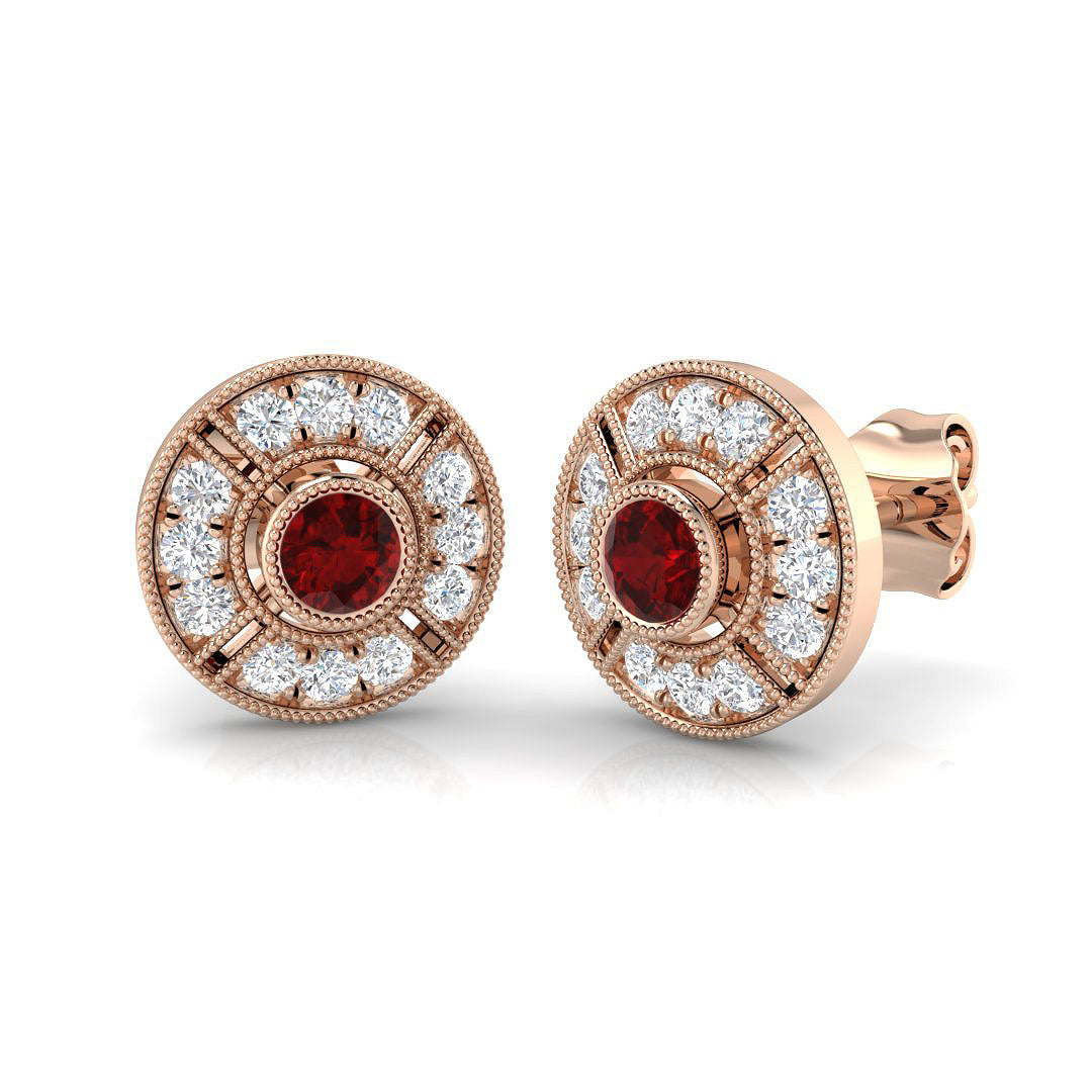 SE4950 — Earrings - 9k Rose Gold