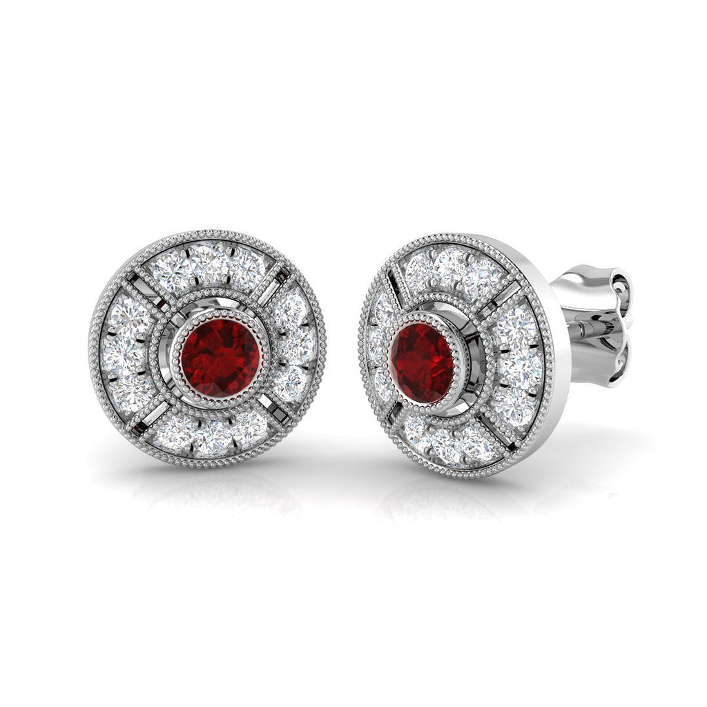 SE4950 — Earrings - 9k White Gold