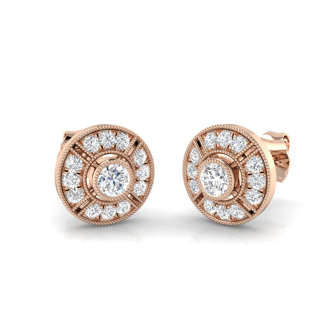 SE4950 — Earrings - 9k Rose Gold