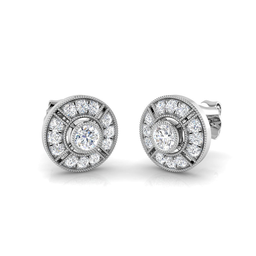 SE4950 — Earrings - 9k White Gold