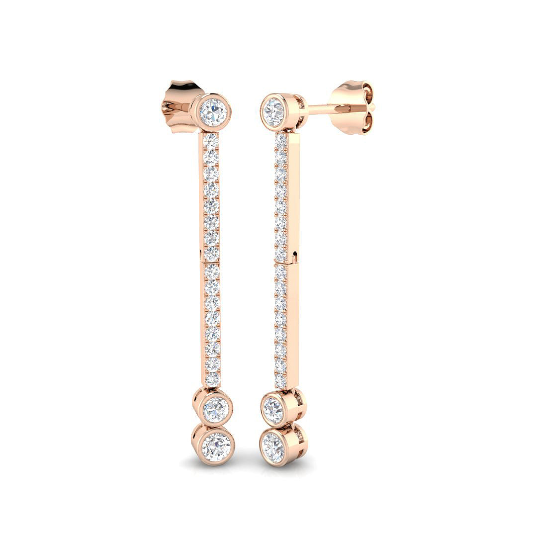 SE4952 — Earrings - 9k Rose Gold