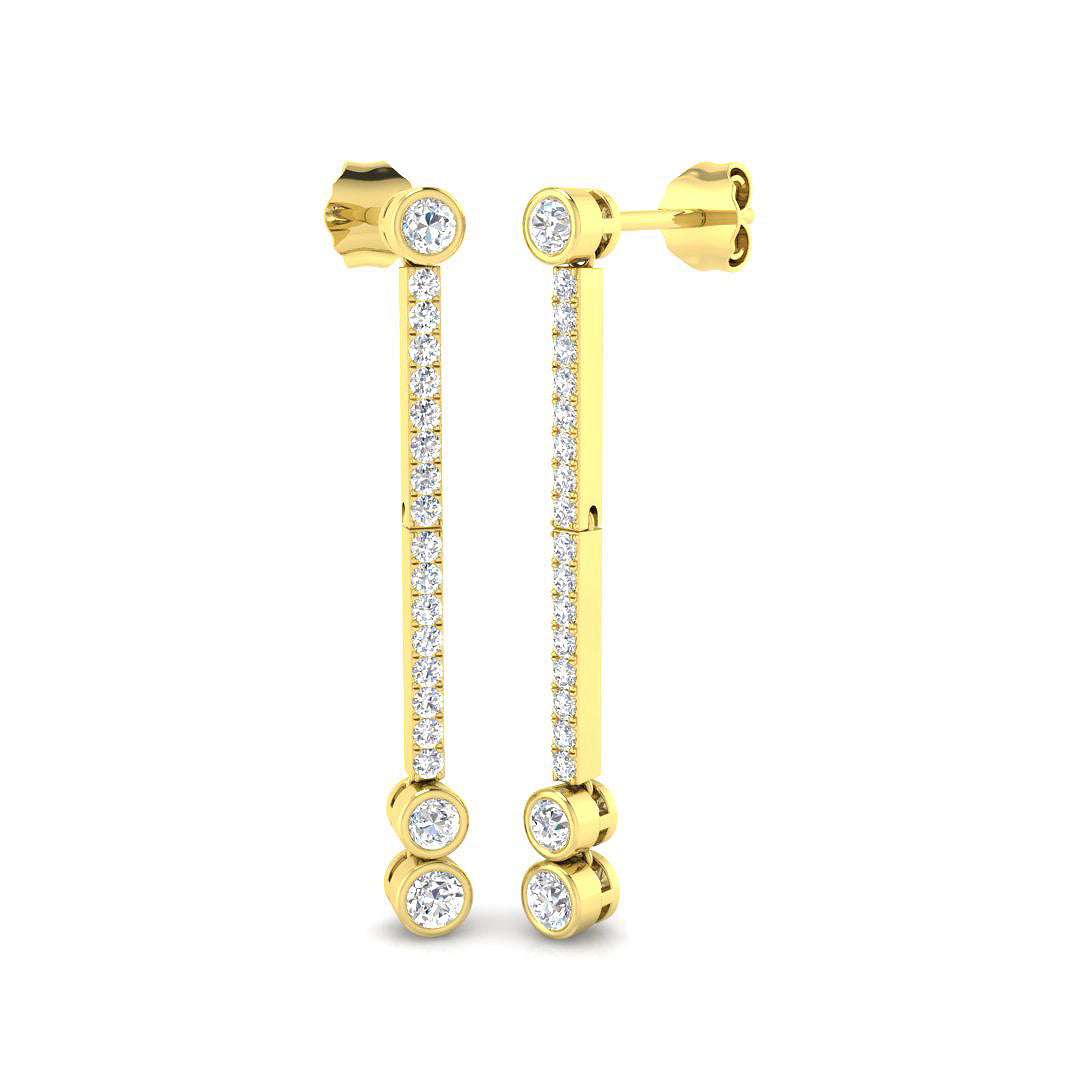 SE4952 — Earrings - 9k Yellow Gold