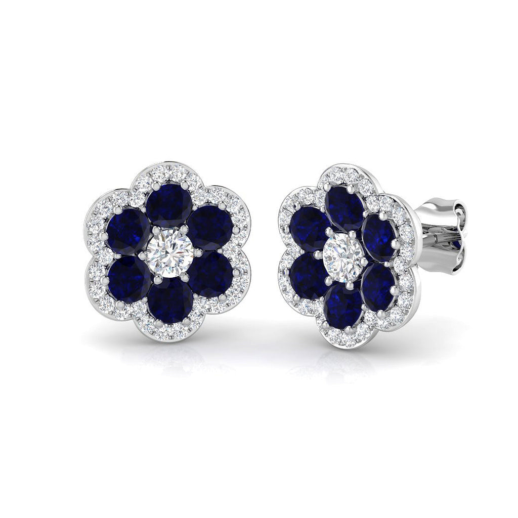 SE4953 — Earrings - 9k White Gold