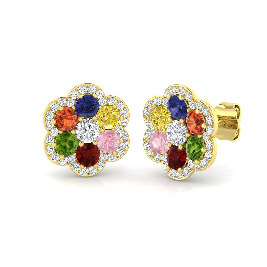 SE4953 — Earrings - 9k Yellow Gold