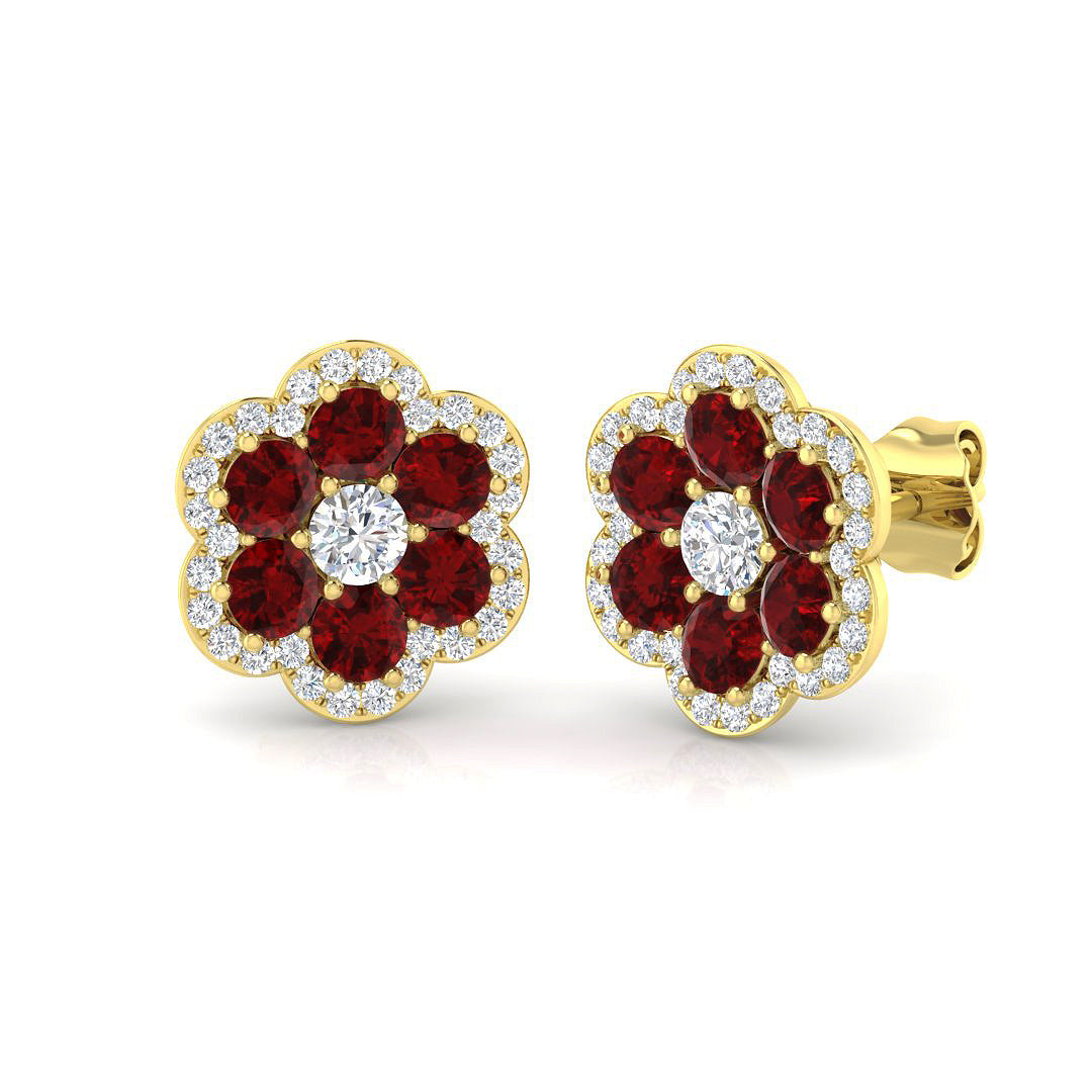 SE4953 — Earrings - 9k Yellow Gold