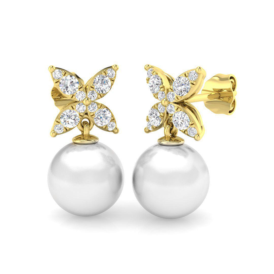 SE4957 — Earrings - 9k Yellow Gold