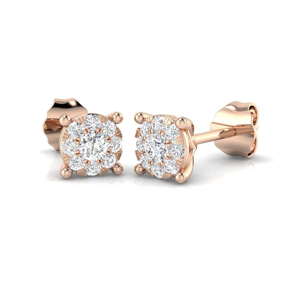 SE4967 — Earrings - 9k Rose Gold