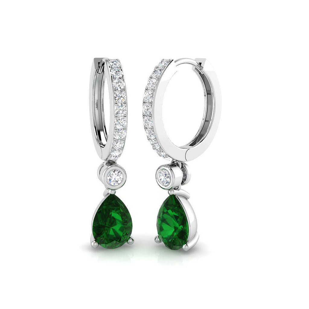 SE4969 — Earrings - 9k White Gold