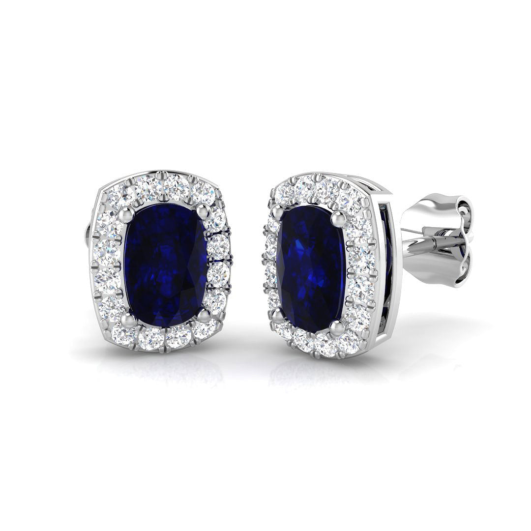 SE4986 — Earrings - 9k White Gold
